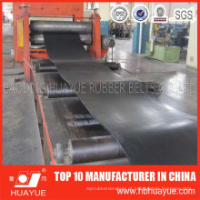 Tecido Carcaça Poliéster Ep Flat Industrial Rubber Conveyor Belt